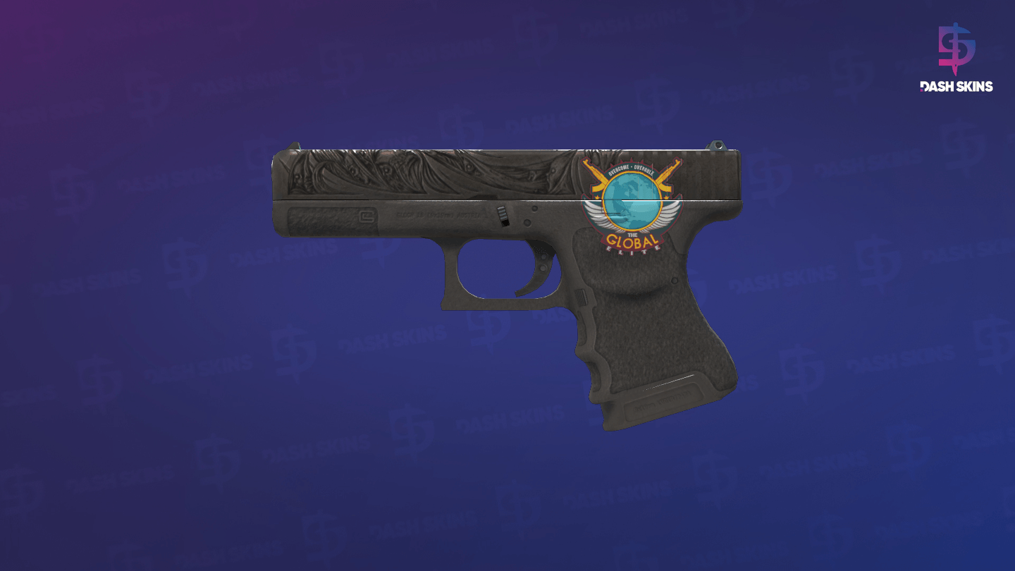 Glock-18 | Wraiths (Battle-Scarred) - Frontside Screenshot
