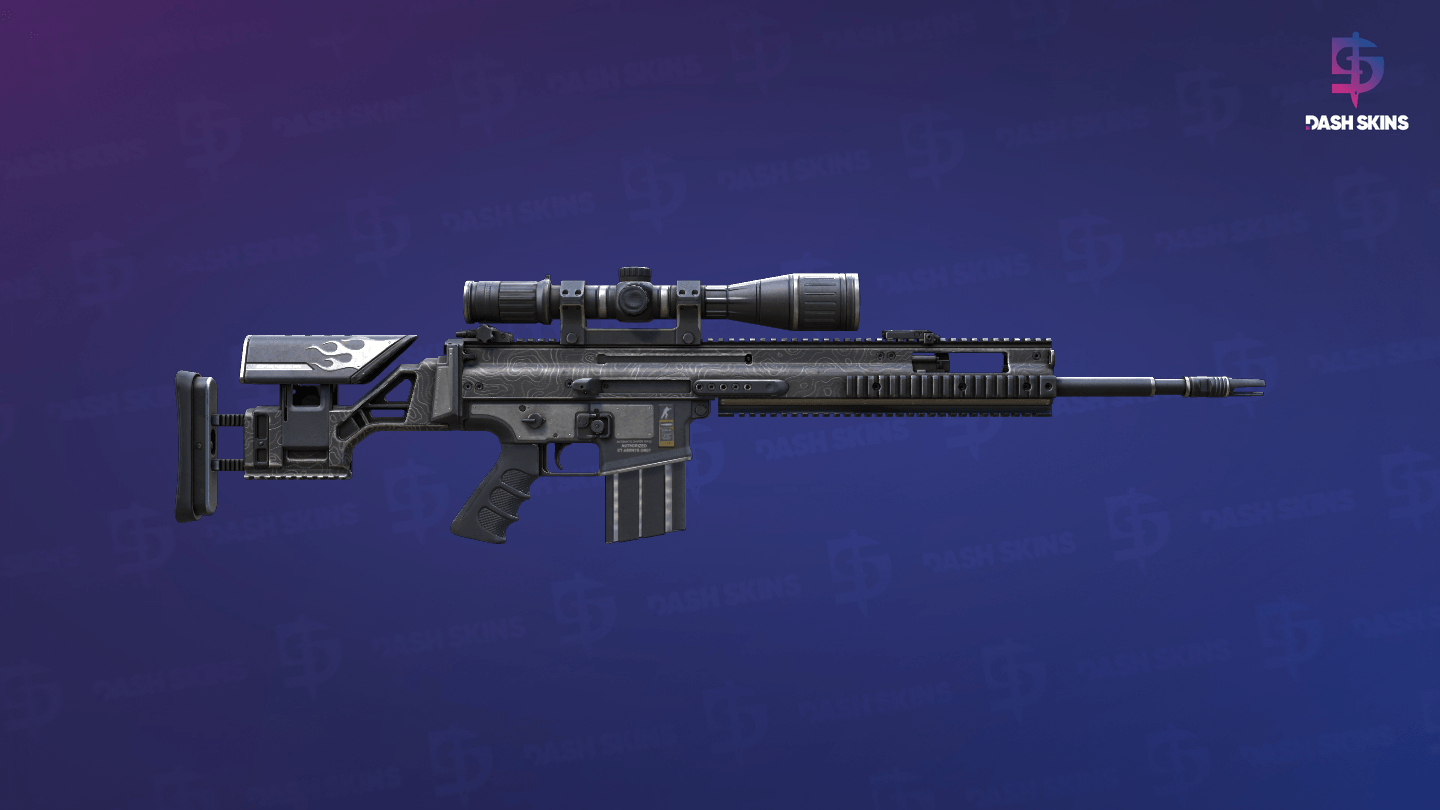 SCAR-20 | Trail Blazer (Field-Tested) - Backside Screenshot