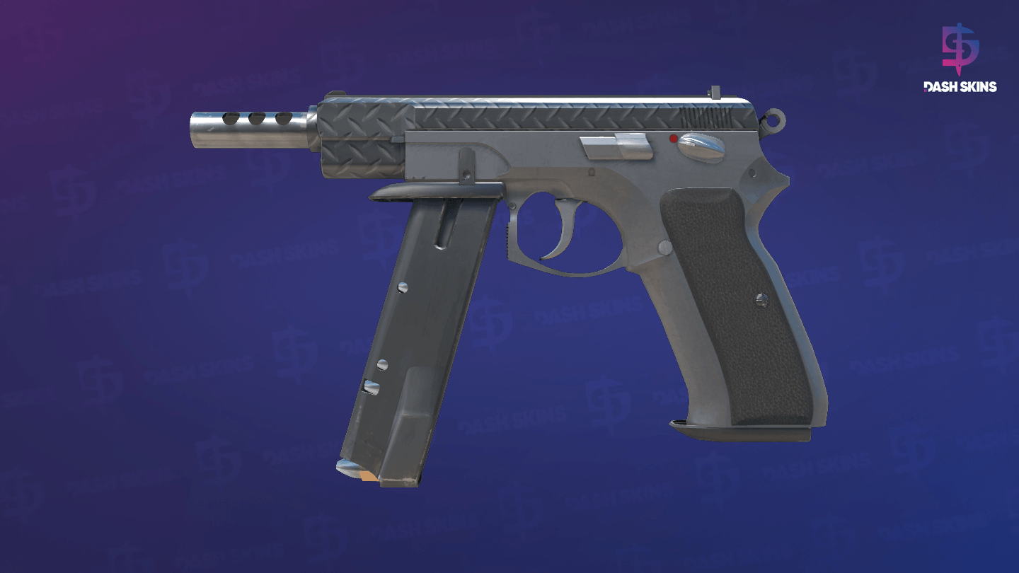 CZ75-Auto | Tread Plate (Factory New) - Frontside Screenshot
