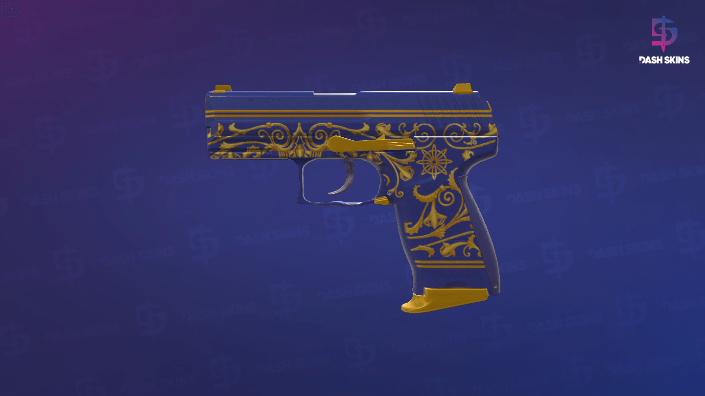 P2000 | Royal Baroque (Factory New) - Frontside Screenshot