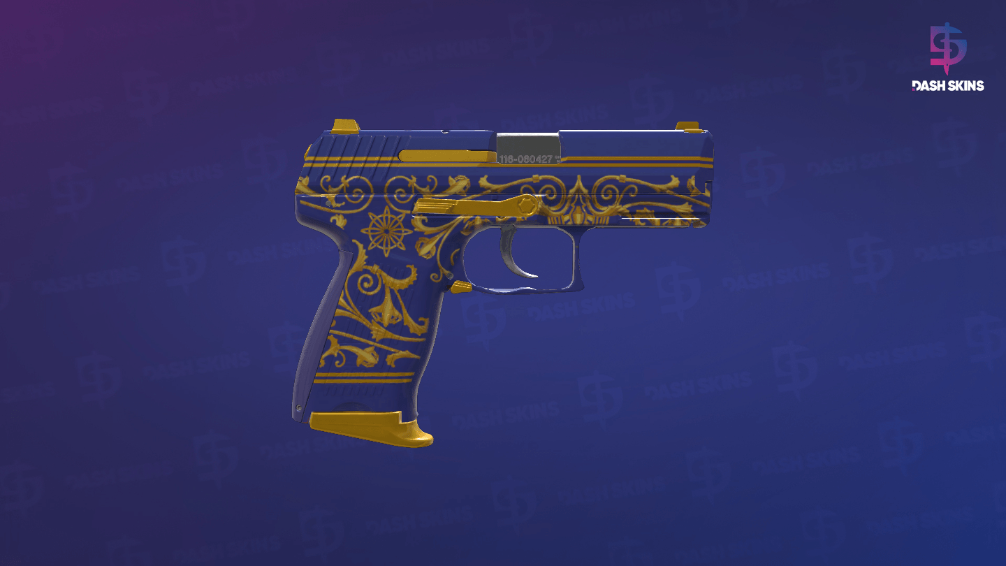 P2000 | Royal Baroque (Factory New) - Backside Screenshot
