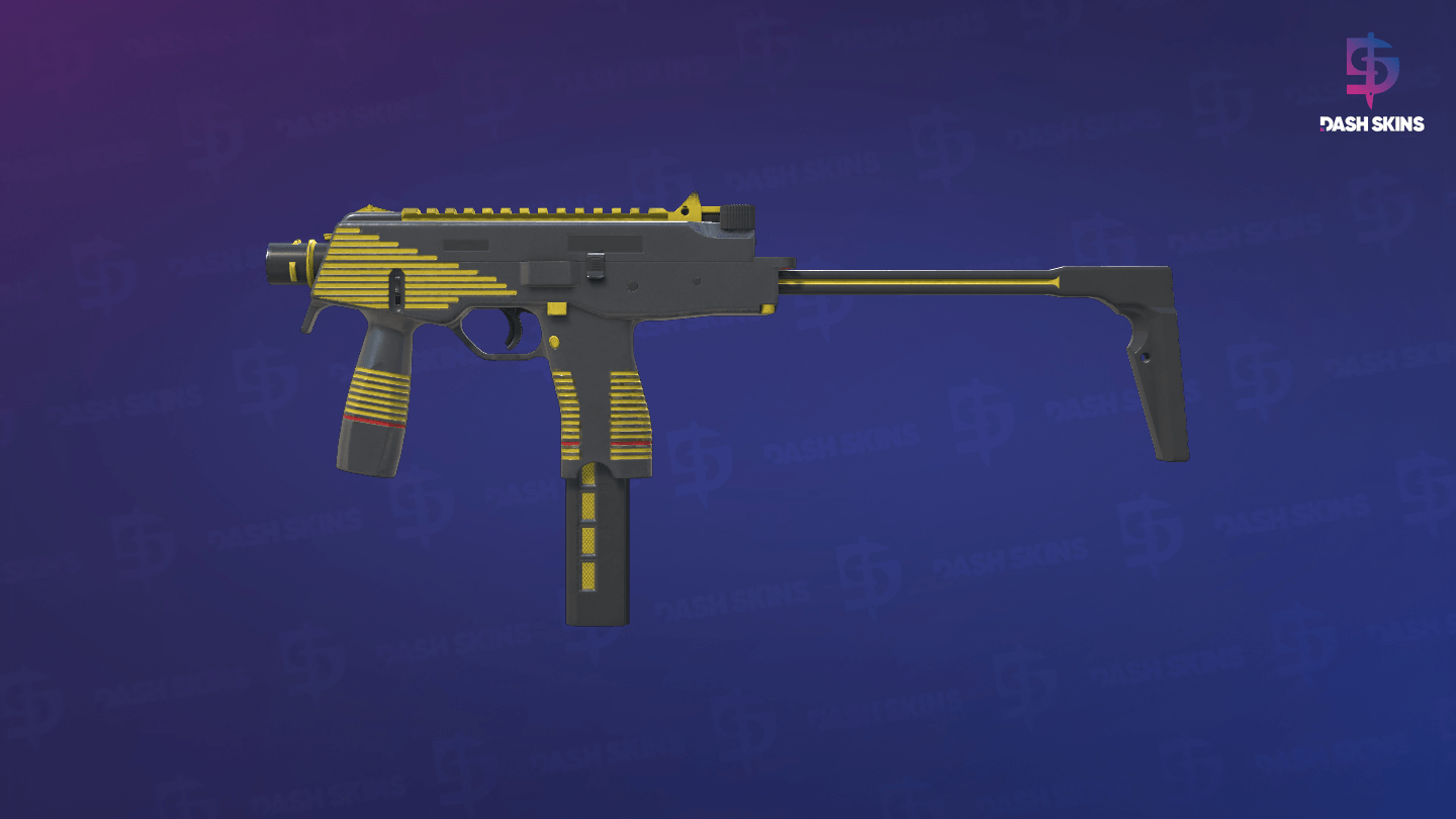 MP9 | Bee-Tron (Minimal Wear) - Frontside Screenshot
