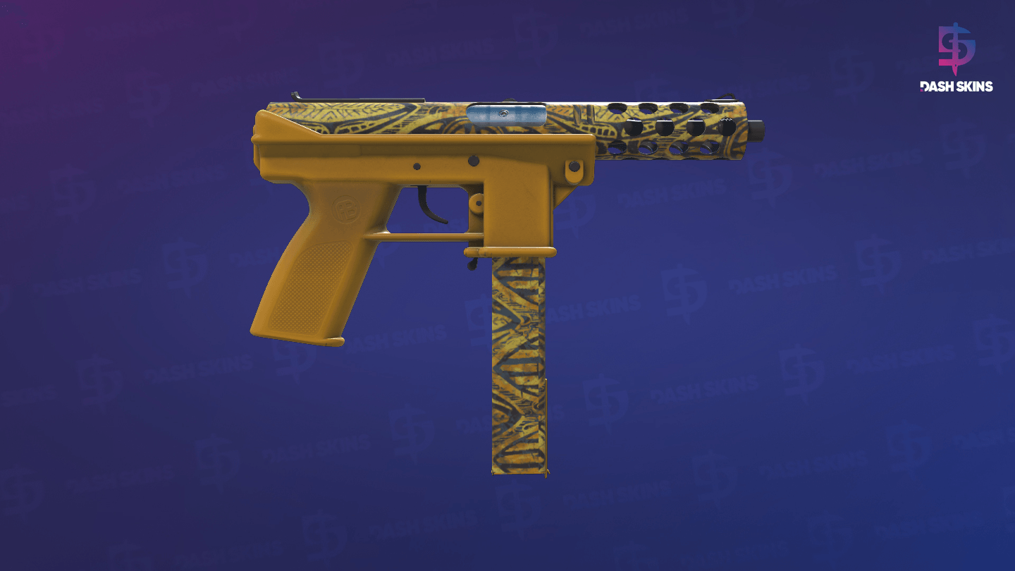 Tec-9 | Banana Leaf (Factory New) - Backside Screenshot