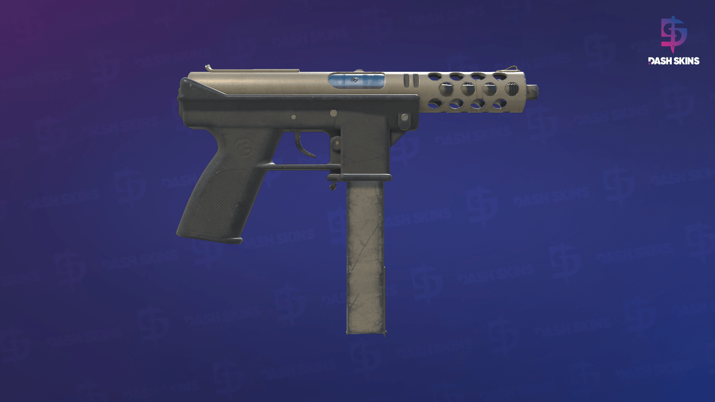 Tec-9 | Raw Ceramic (Well-Worn) - Backside Screenshot