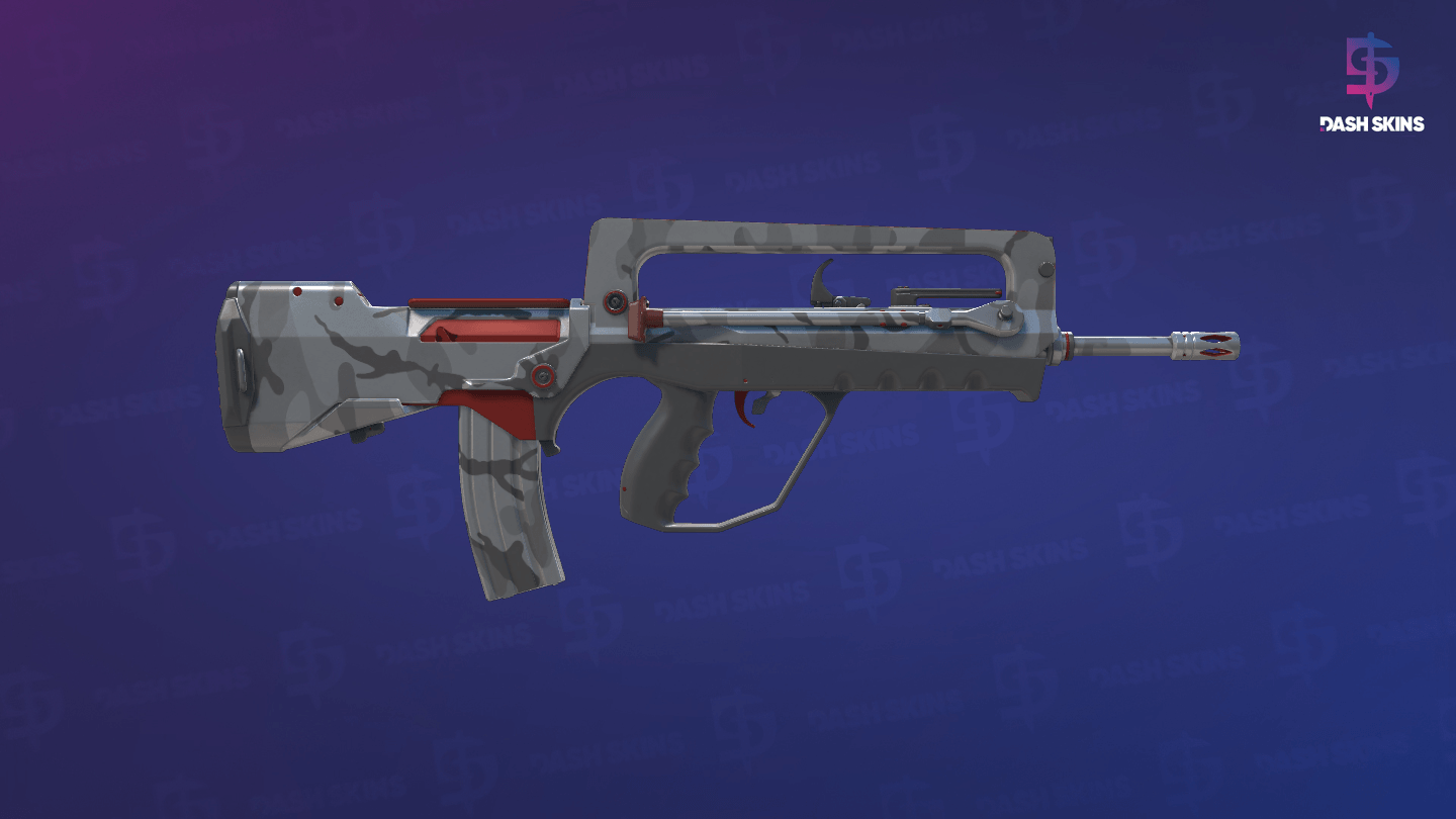 FAMAS | Grey Ghost (Factory New) - Backside Screenshot