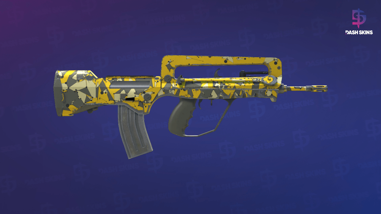 FAMAS | Neural Net (Minimal Wear) - Backside Screenshot