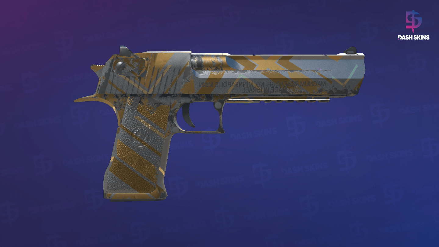 Desert Eagle | Bronze Deco (Field-Tested) - Backside Screenshot