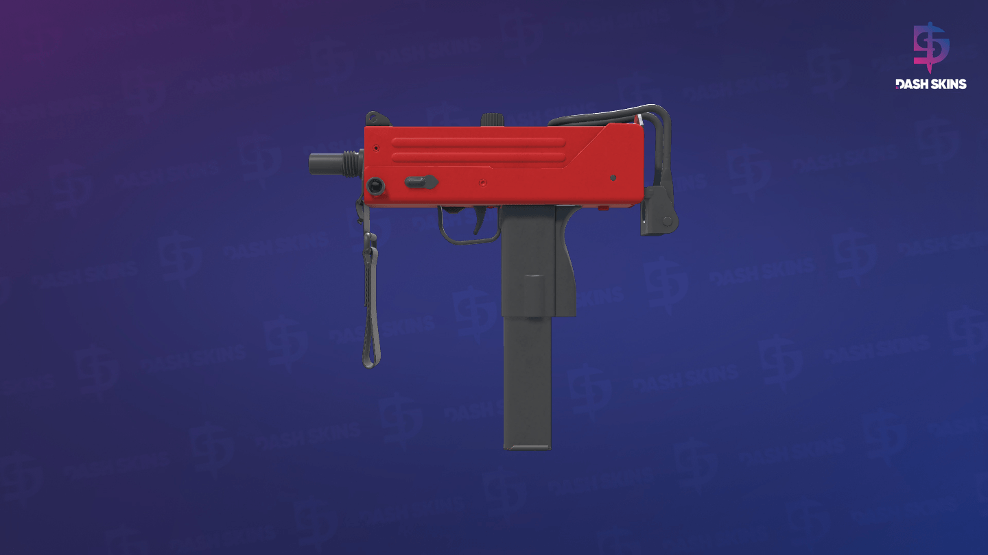 MAC-10 | Candy Apple (Factory New) - Frontside Screenshot