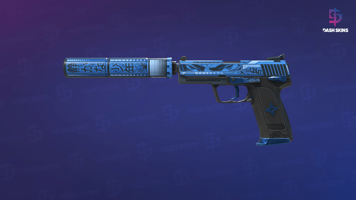 USP-S | Silent Shot (Well-Worn) - Frontside Screenshot