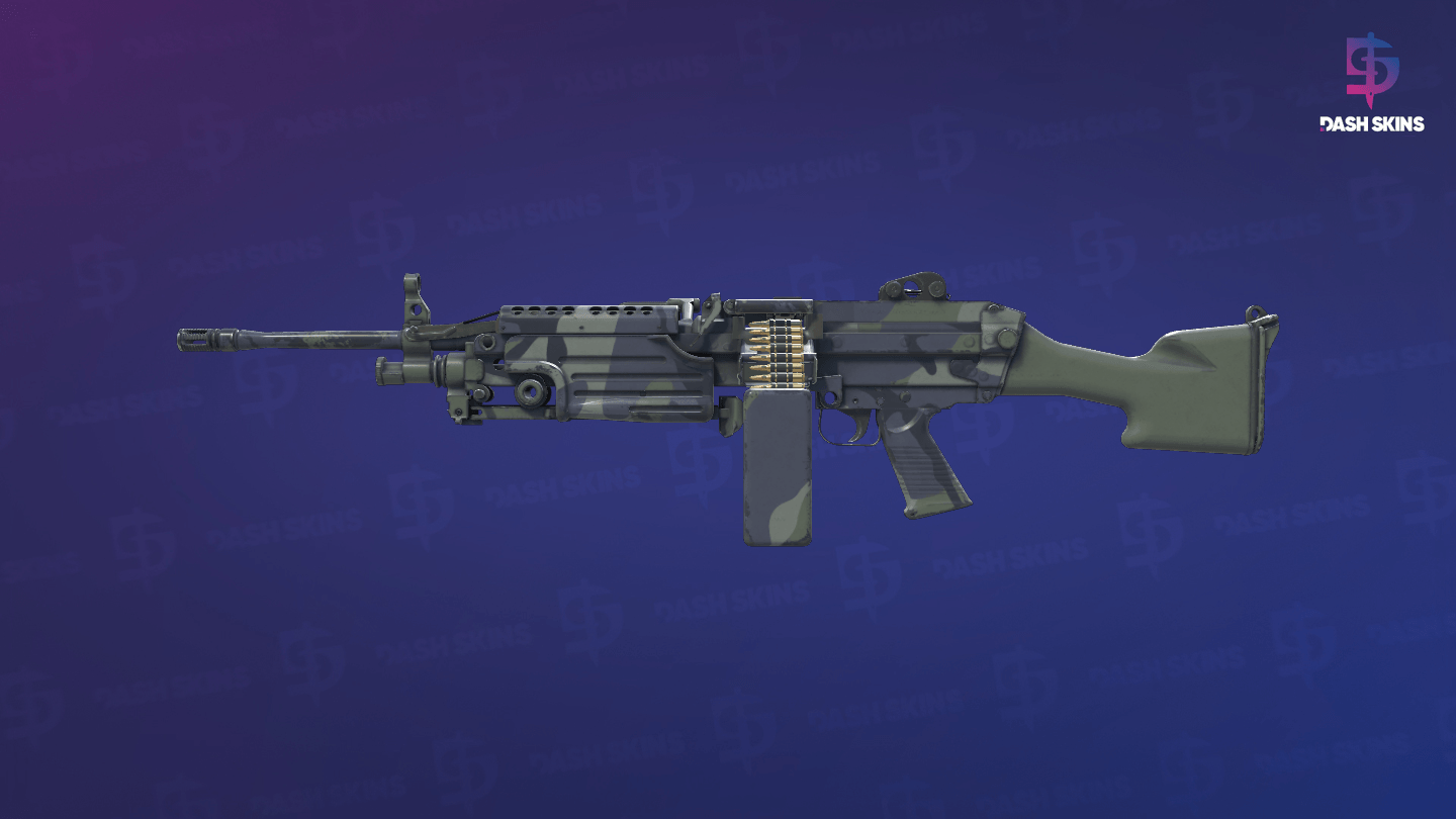 M249 | Sage Camo (Field-Tested) - Frontside Screenshot