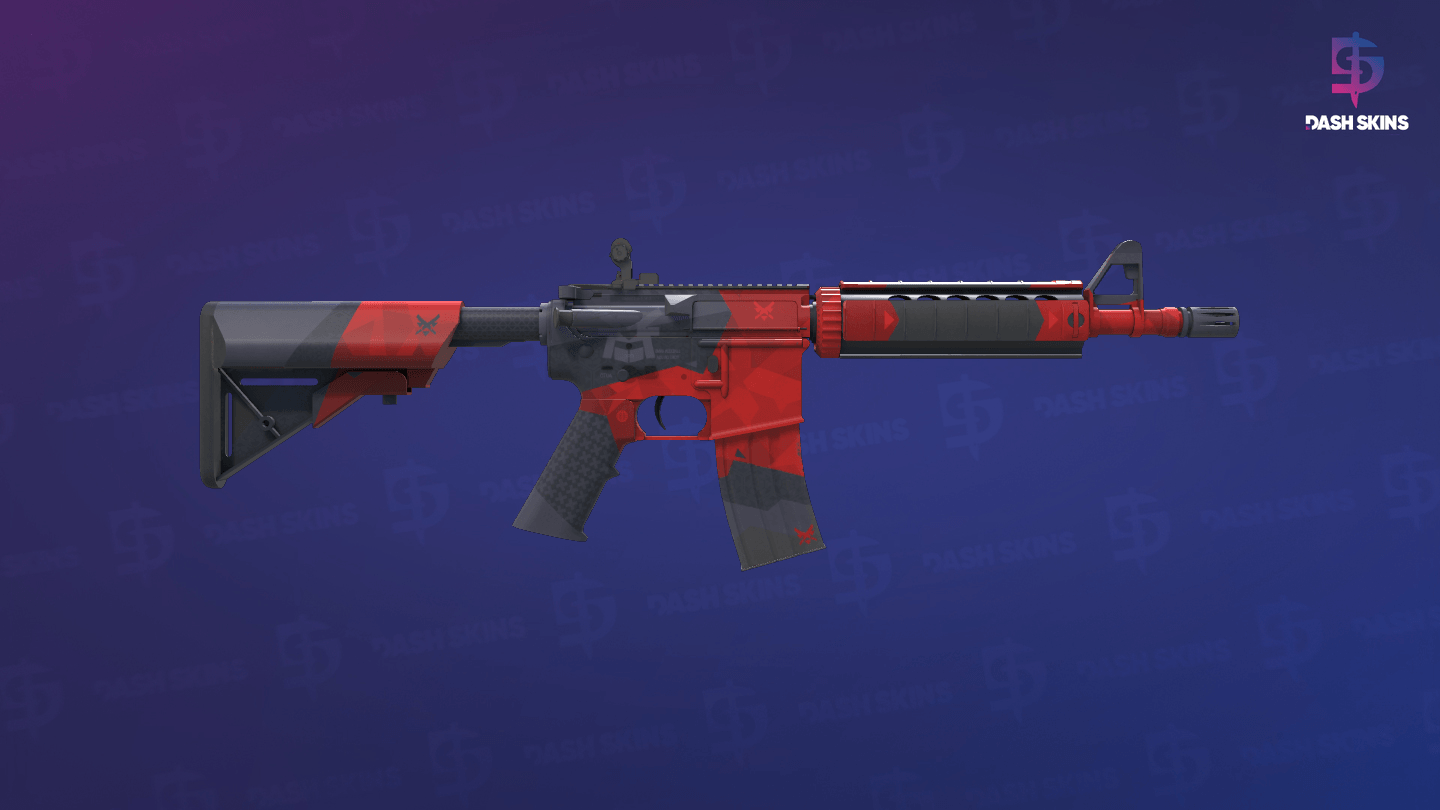 M4A4 | Evil Daimyo (Factory New) - Backside Screenshot