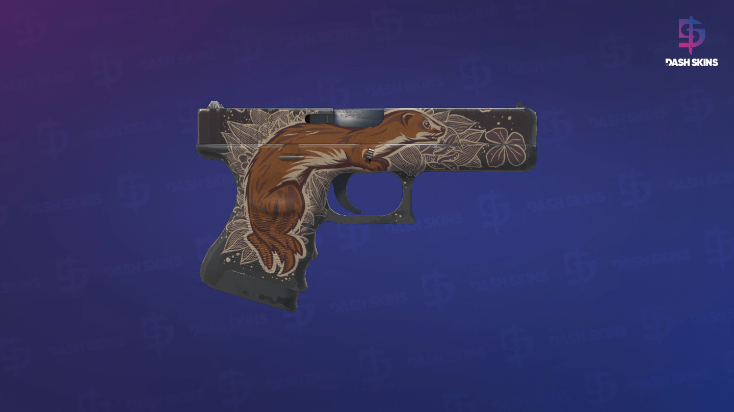 Glock-18 | Weasel (Well-Worn) - Backside Screenshot