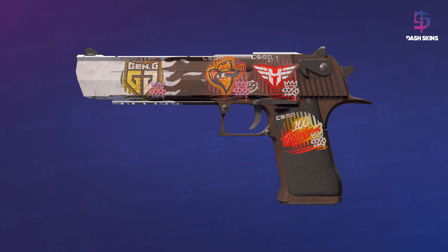 Desert Eagle | Oxide Blaze (Factory New) - Frontside Screenshot