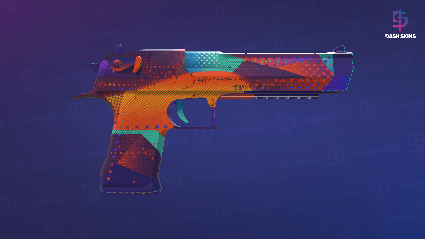Desert Eagle | Ocean Drive (Field-Tested) - Backside Screenshot