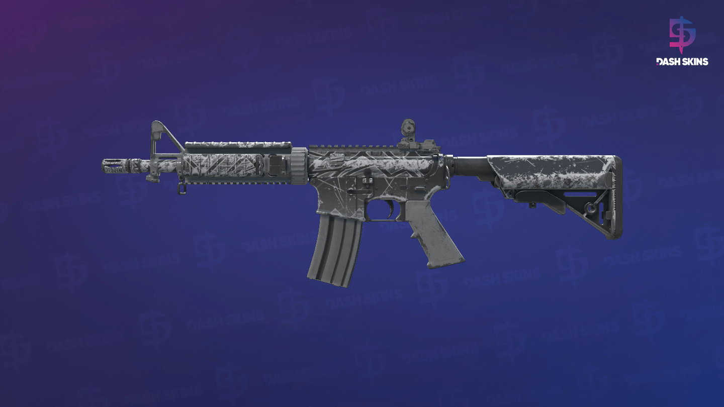 M4A4 | Aeolian Dark (Field-Tested) - Frontside Screenshot