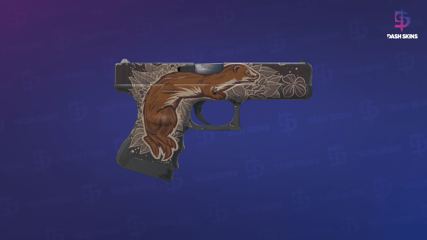 Glock-18 | Weasel (Well-Worn) - Backside Screenshot