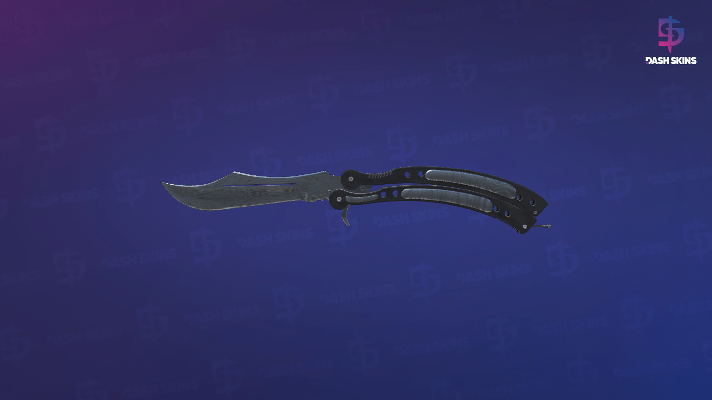 ★ Butterfly Knife | Damascus Steel (Field-Tested) - Frontside Screenshot