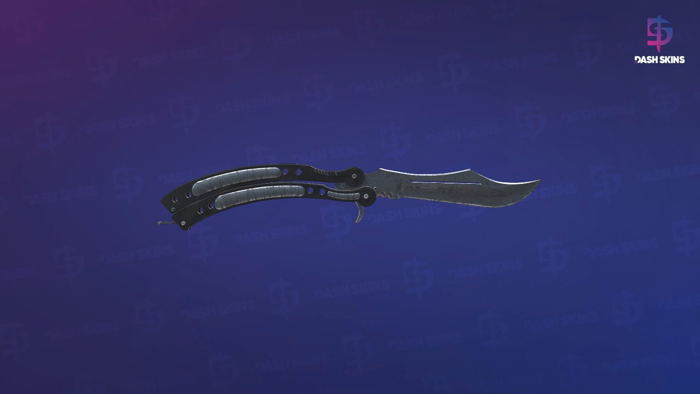★ Butterfly Knife | Damascus Steel (Field-Tested) - Backside Screenshot
