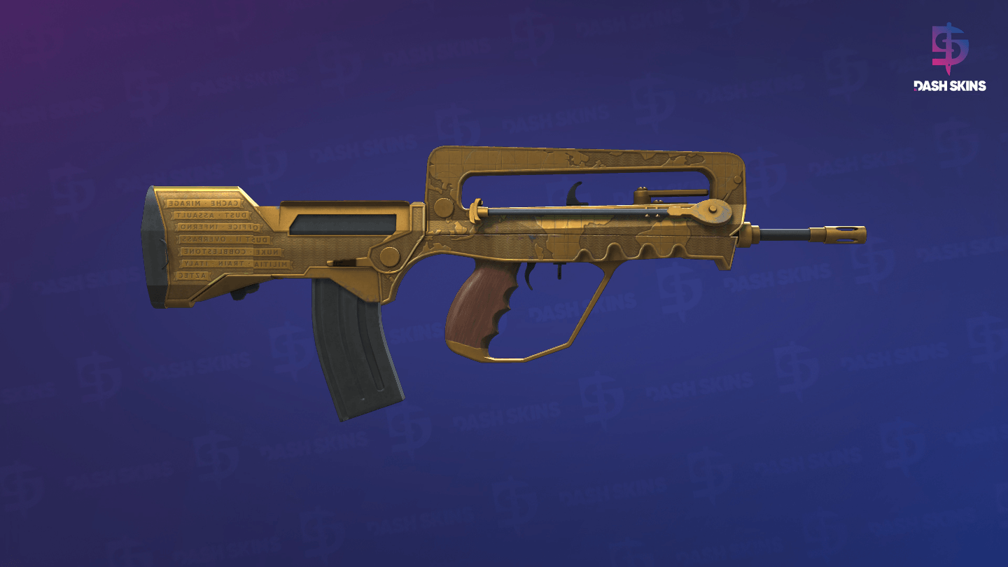 StatTrak™ FAMAS | Commemoration (Field-Tested) - Backside Screenshot