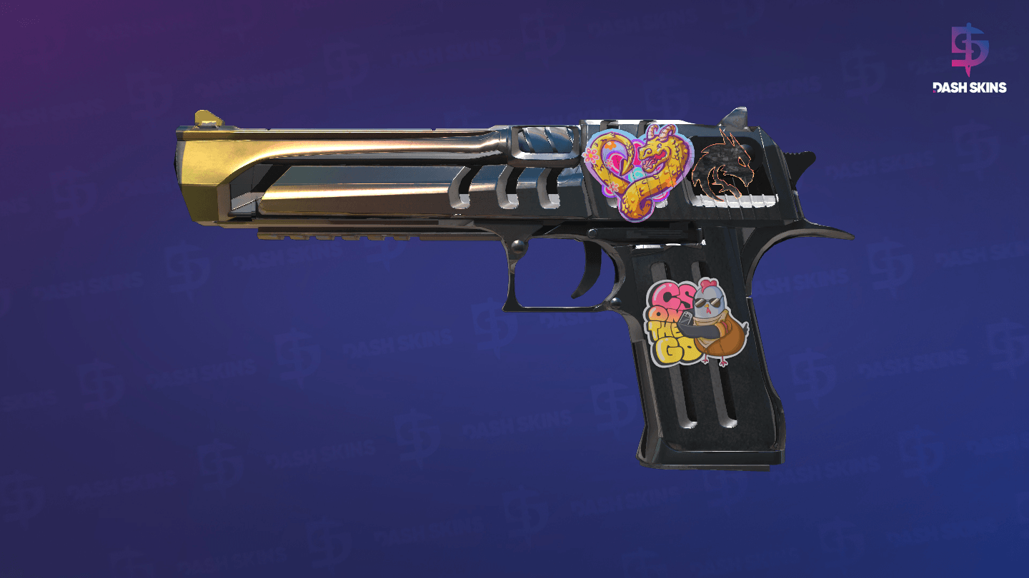 Desert Eagle | Light Rail (Well-Worn) - Frontside Screenshot