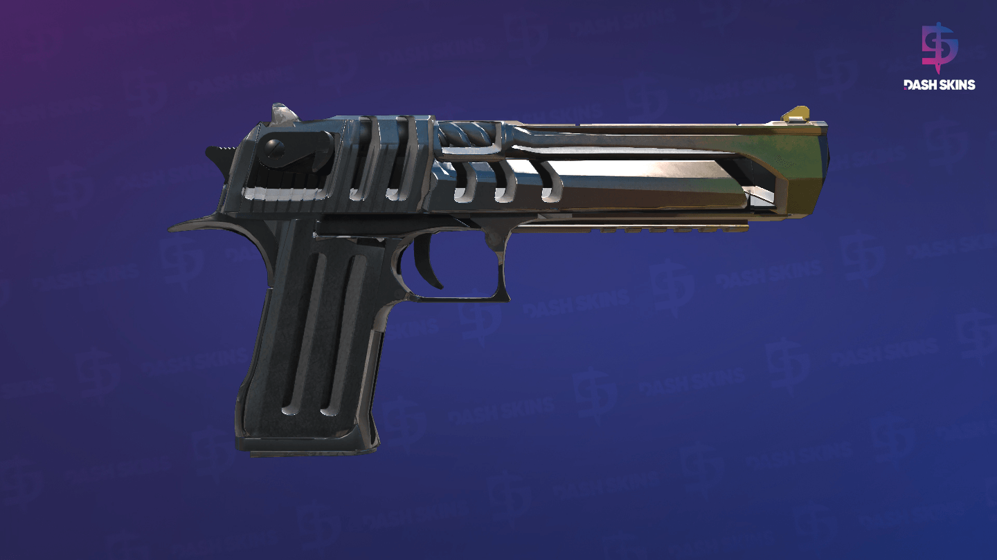 Desert Eagle | Light Rail (Well-Worn) - Backside Screenshot