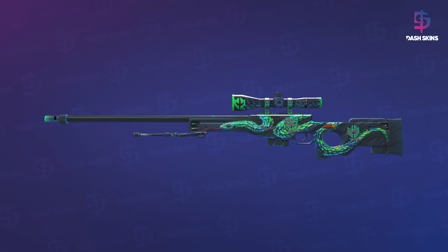 StatTrak™ AWP | Atheris (Minimal Wear) - Frontside Screenshot