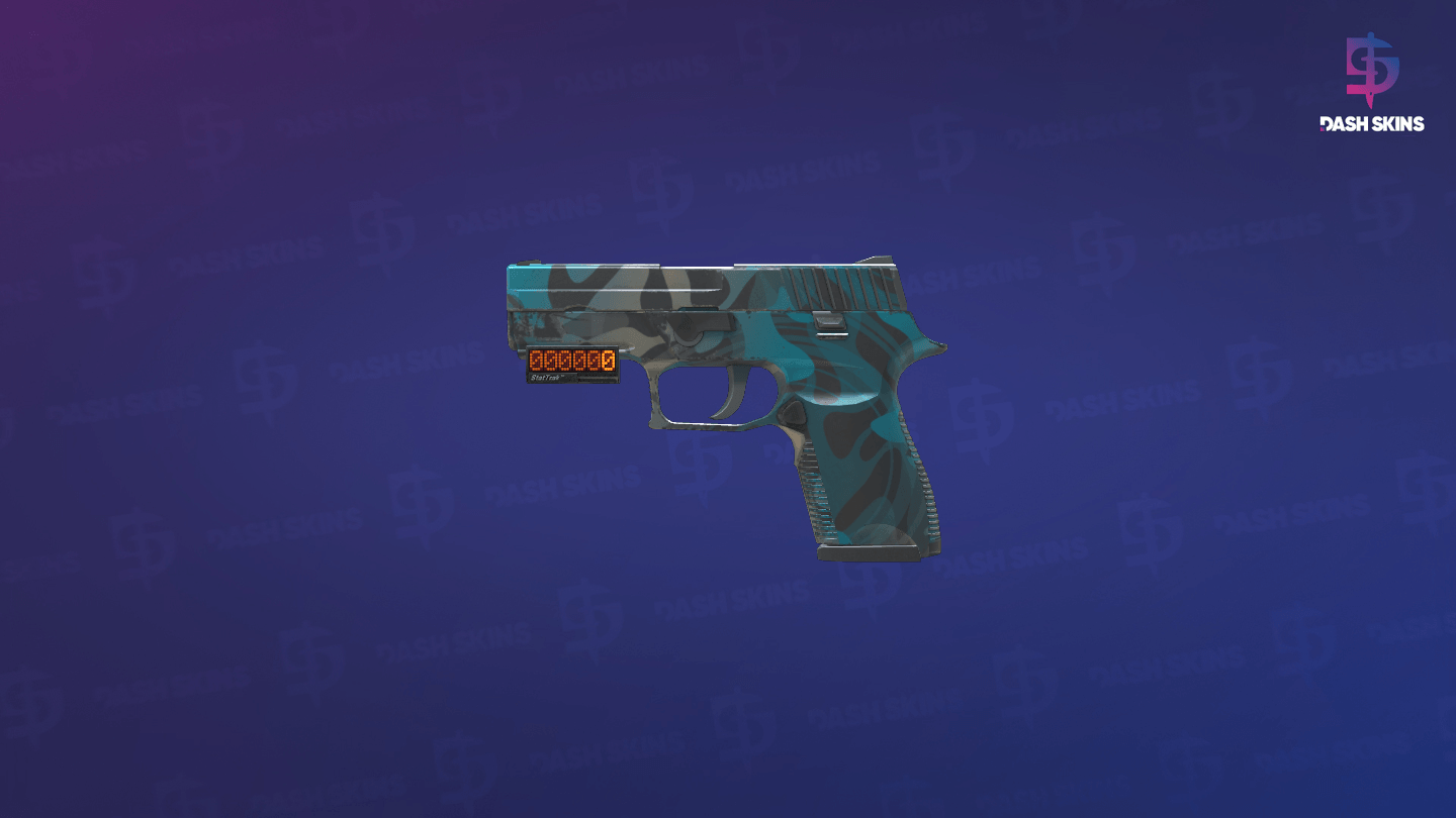 StatTrak™ P250 | Ripple (Minimal Wear) - Frontside Screenshot