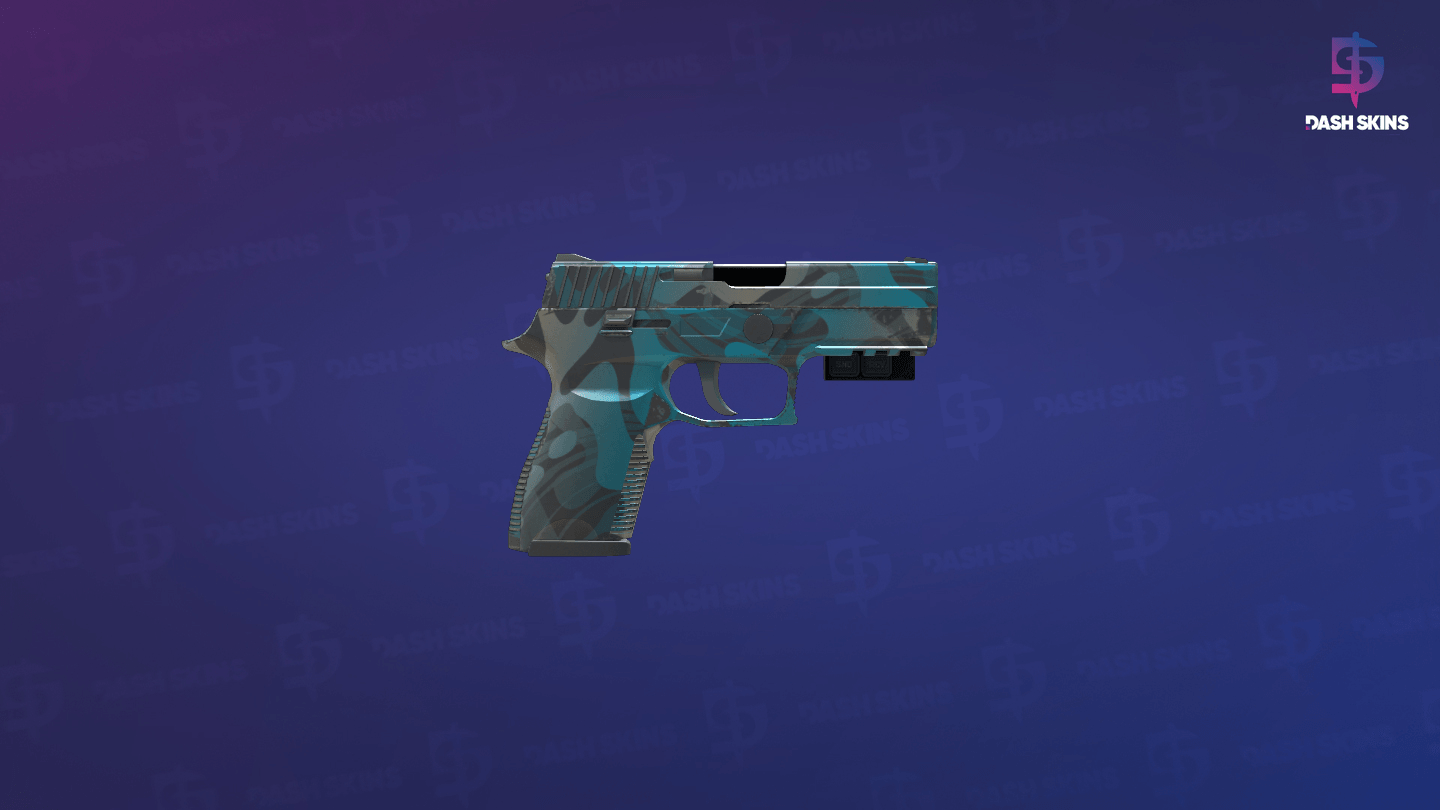 StatTrak™ P250 | Ripple (Minimal Wear) - Backside Screenshot