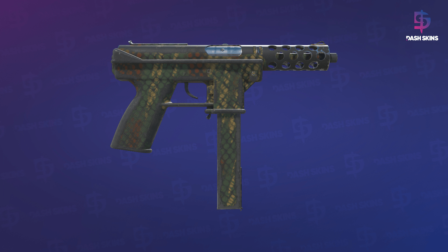 Tec-9 | Army Mesh (Well-Worn) - Backside Screenshot