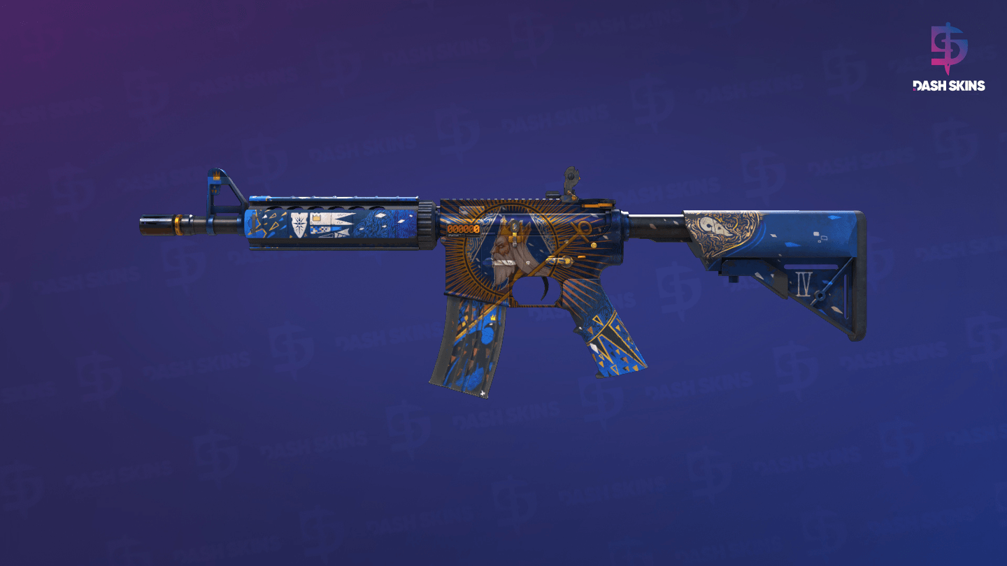 StatTrak™ M4A4 | The Emperor (Field-Tested) - Frontside Screenshot
