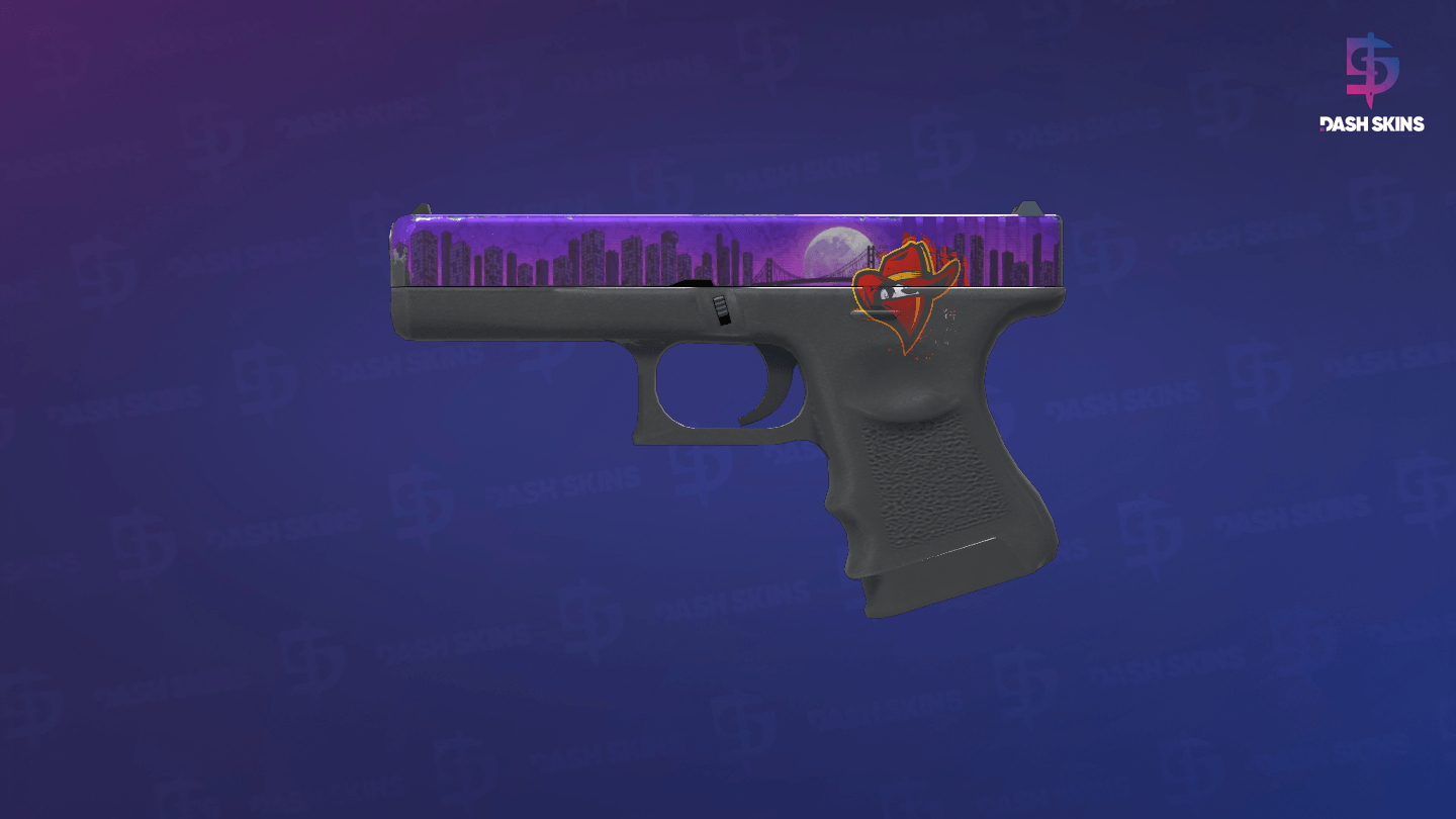 Glock-18 | Moonrise (Field-Tested) - Frontside Screenshot