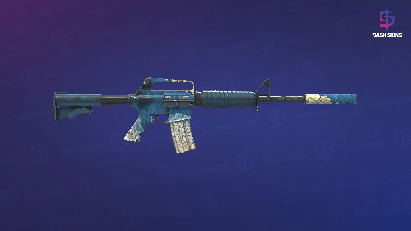 M4A1-S | Solitude (Field-Tested) - Backside Screenshot