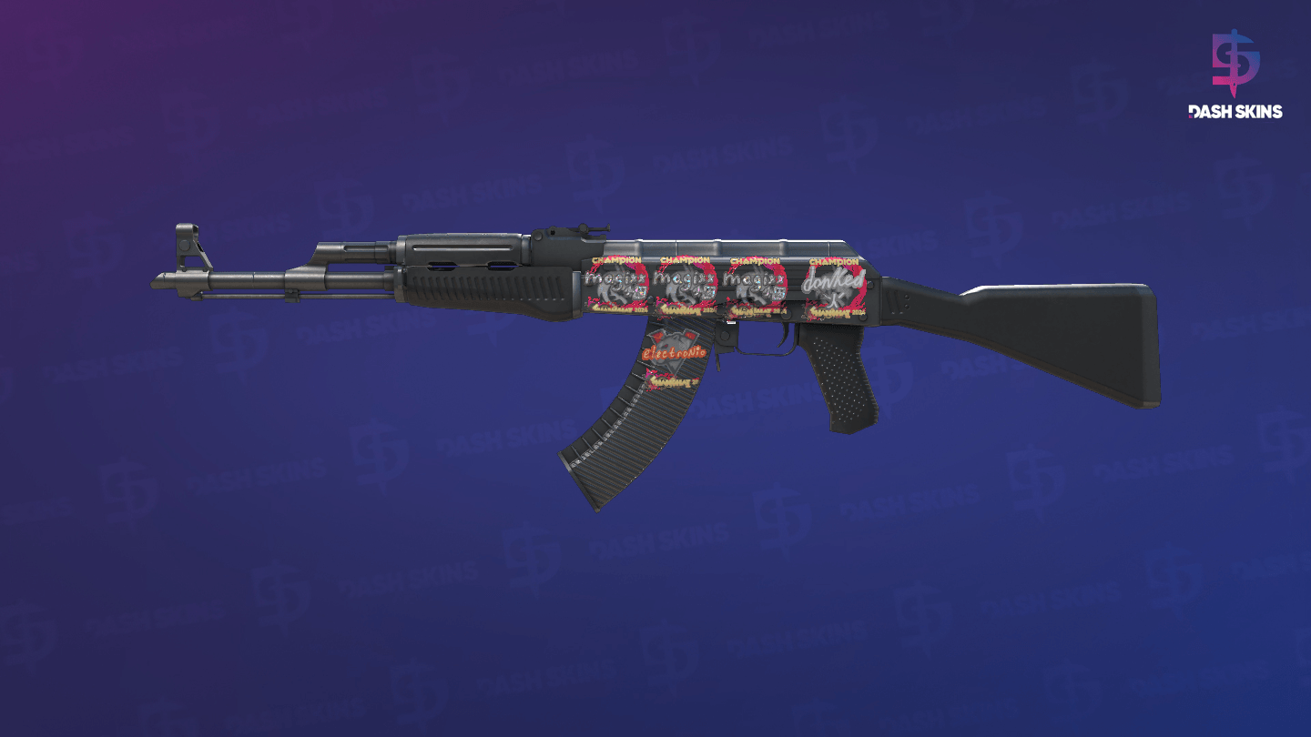 AK-47 | Tons de Preto - Frontside Screenshot