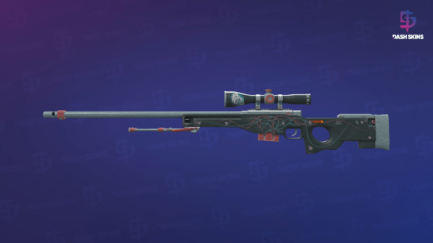 StatTrak™ AWP | Capillary (Field-Tested) - Frontside Screenshot
