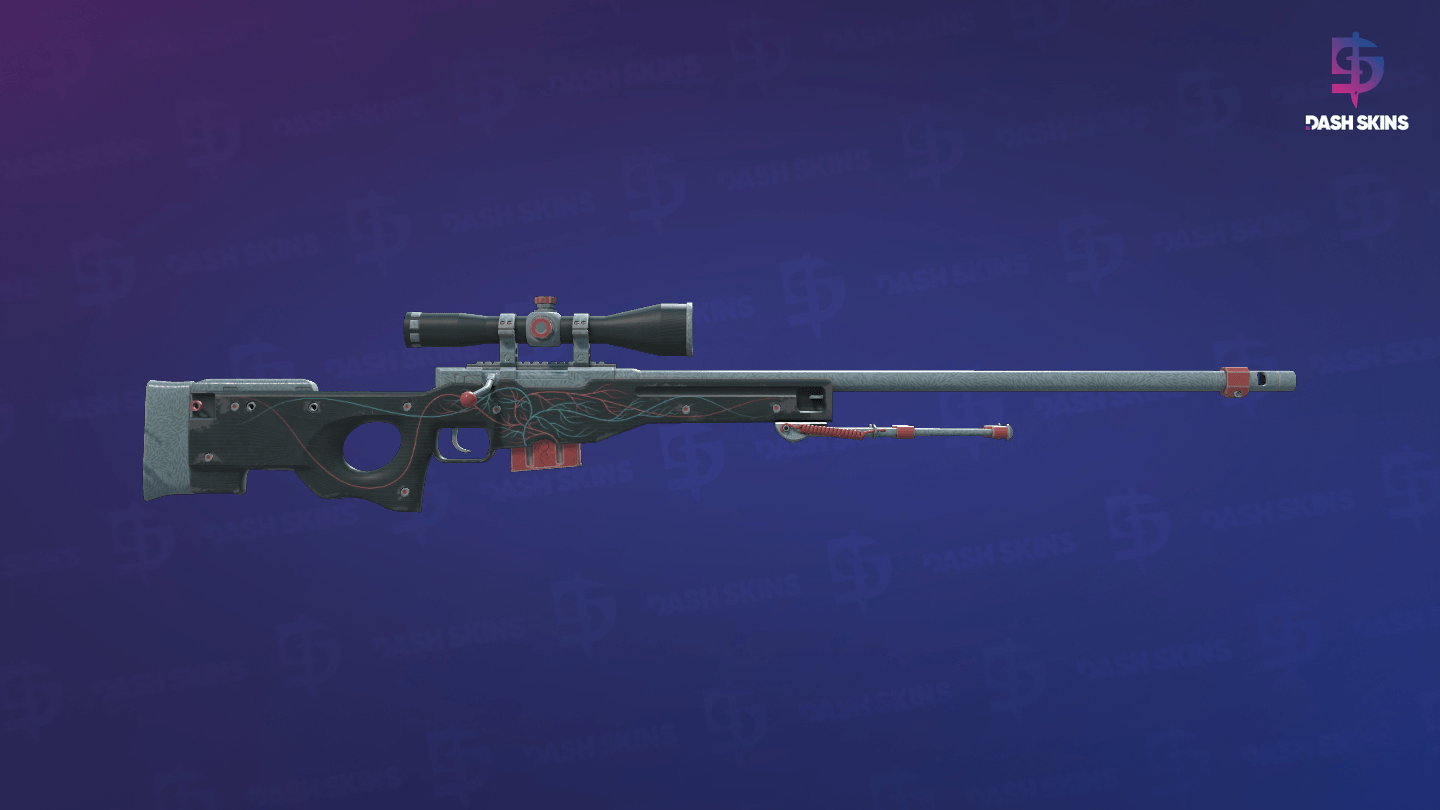 StatTrak™ AWP | Capillary (Field-Tested) - Backside Screenshot
