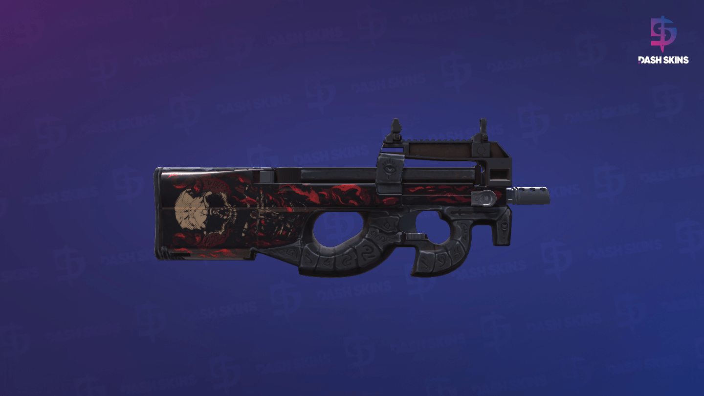 P90 | Shallow Grave (Minimal Wear) - Backside Screenshot