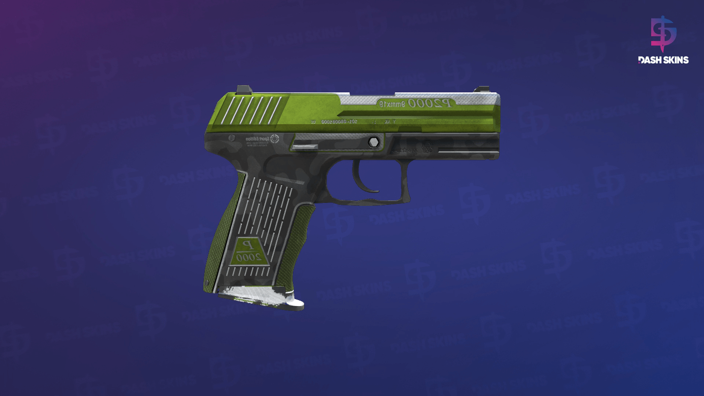 P2000 | Turf (Field-Tested) - Backside Screenshot