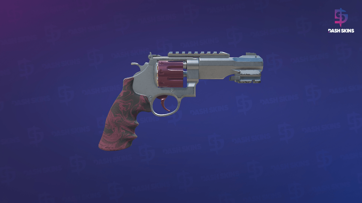 R8 Revolver | Mauve Aside (Field-Tested) - Backside Screenshot