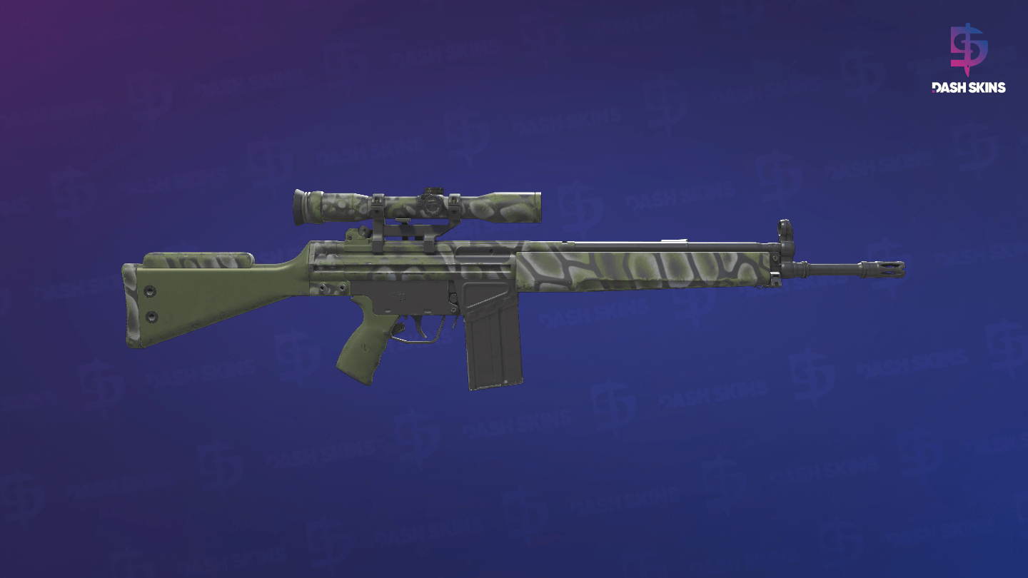 G3SG1 | Green Cell (Field-Tested) - Backside Screenshot