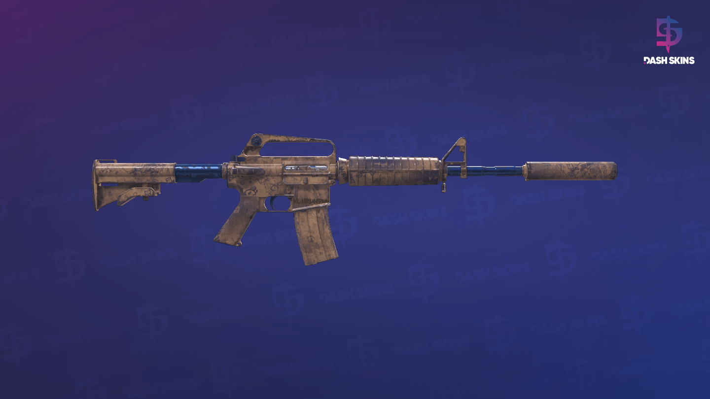 M4A1-S | Wash me plz (Field-Tested) - Backside Screenshot