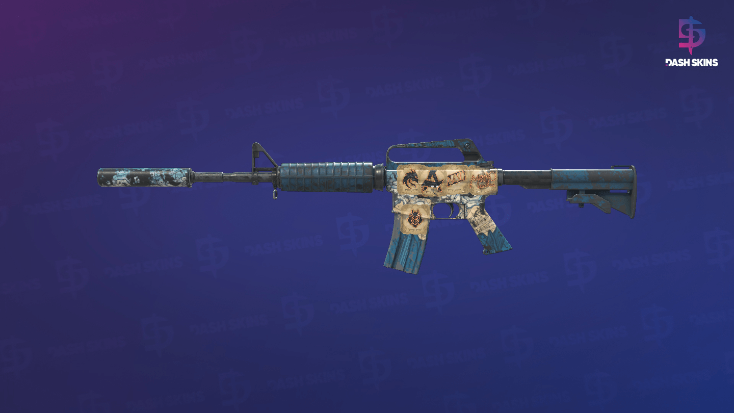 M4A1-S | Solitude (Battle-Scarred) - Frontside Screenshot
