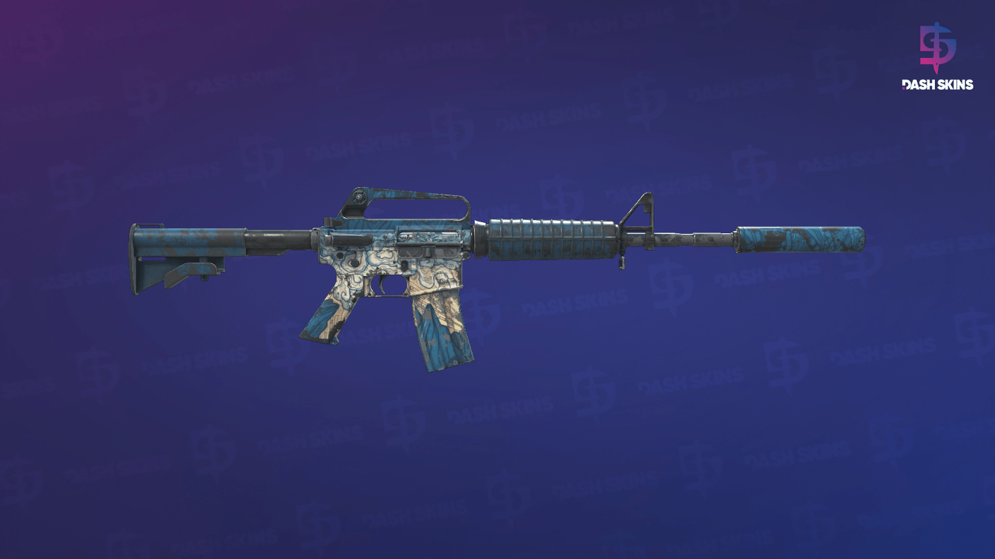 M4A1-S | Solitude (Battle-Scarred) - Backside Screenshot