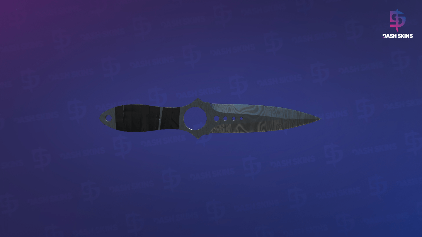 ★ Skeleton Knife | Damascus Steel (Battle-Scarred) - Frontside Screenshot