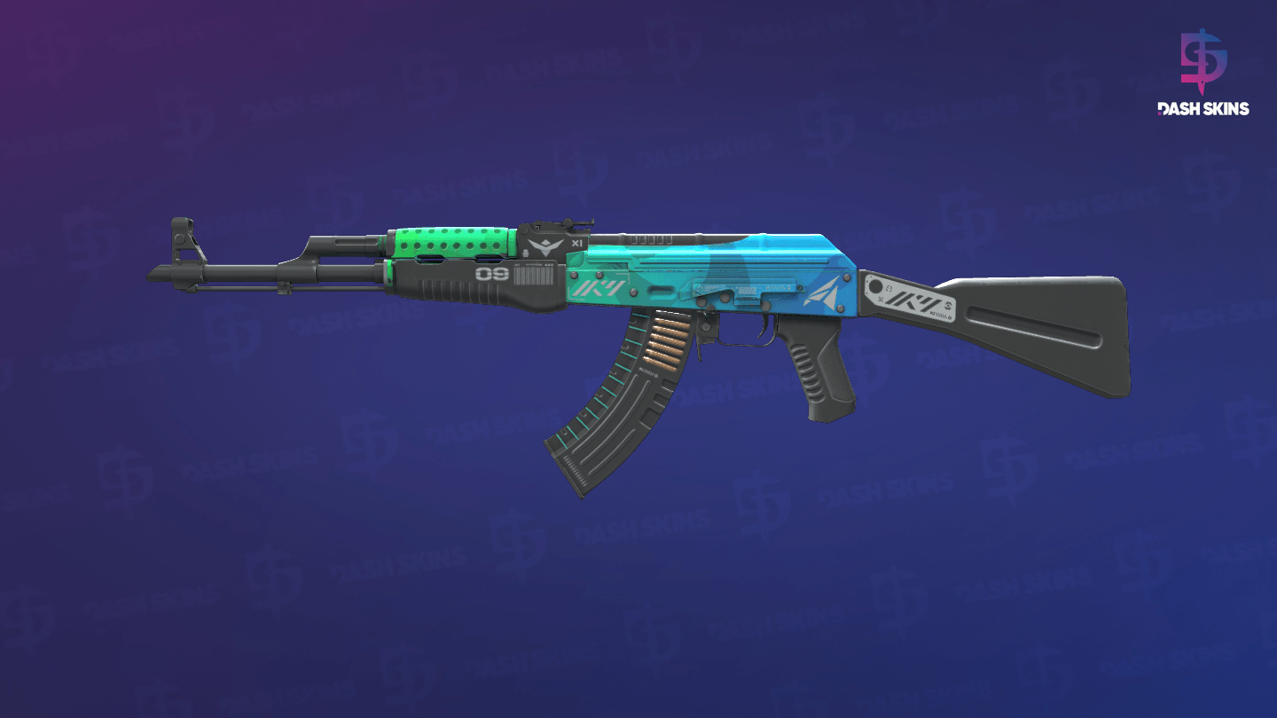 AK-47 | Ice Coaled (Factory New) - Frontside Screenshot