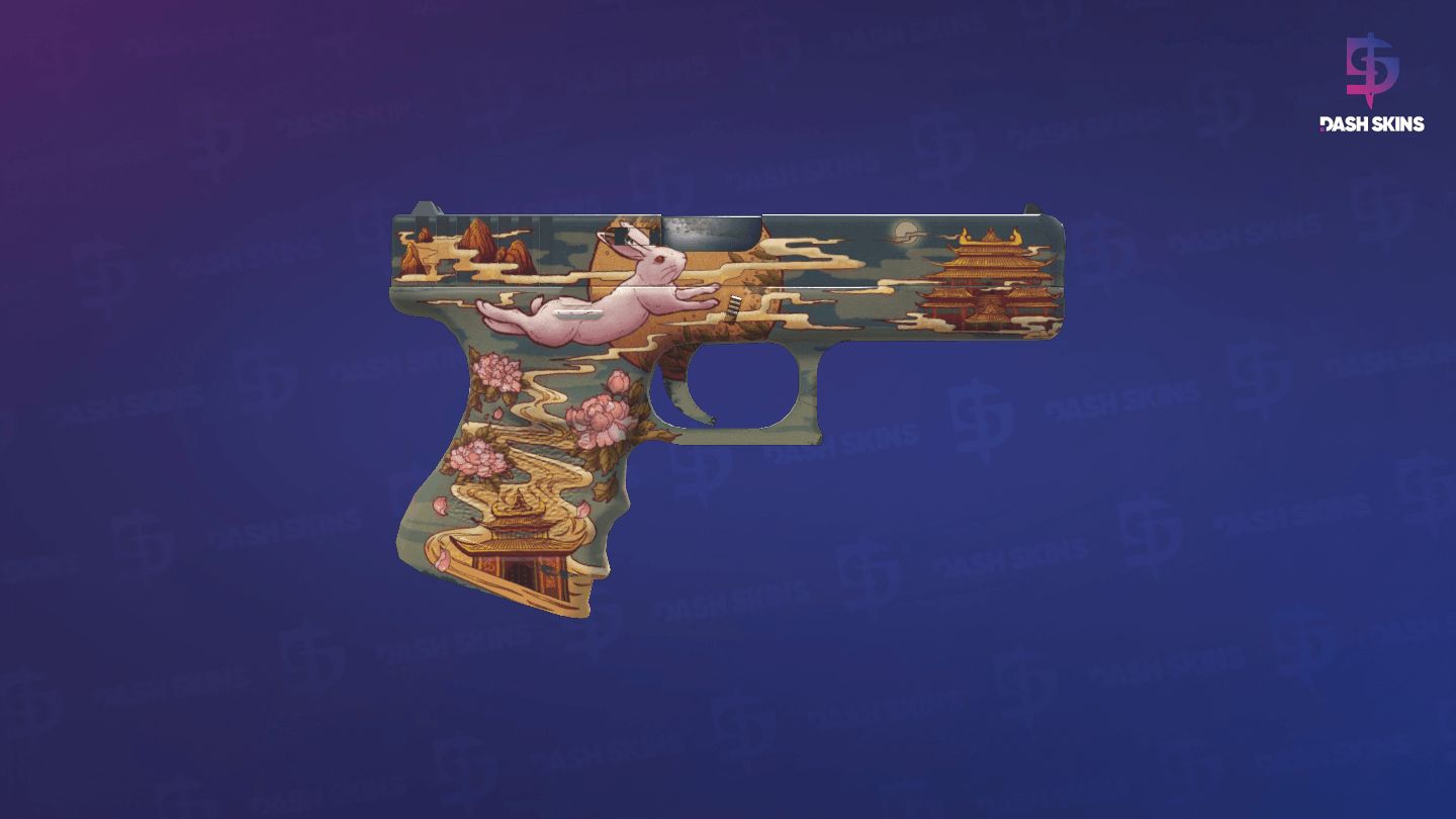 Glock-18 | Umbral Rabbit (Minimal Wear) - Backside Screenshot