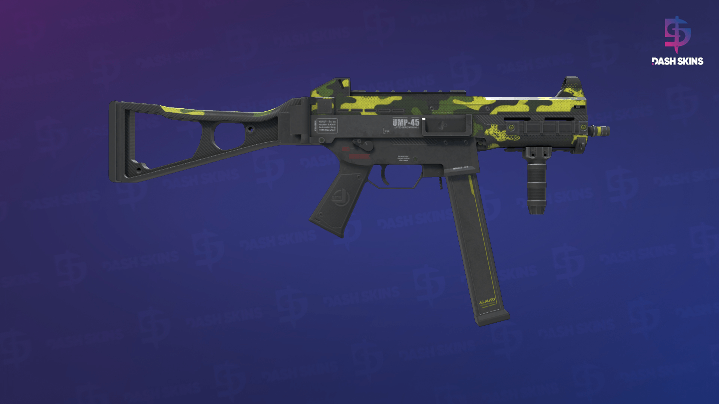 UMP-45 | Riot (Field-Tested) - Backside Screenshot