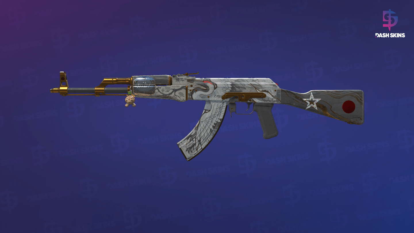 AK-47 | Crane Flight (Battle-Scarred) - Frontside Screenshot