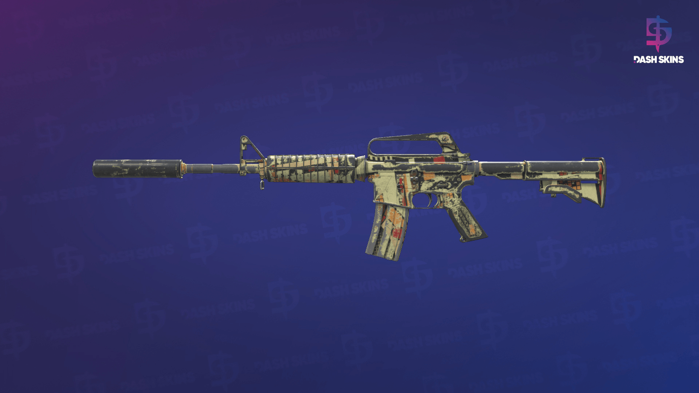 M4A1-S | Fizzy POP (Battle-Scarred) - Frontside Screenshot