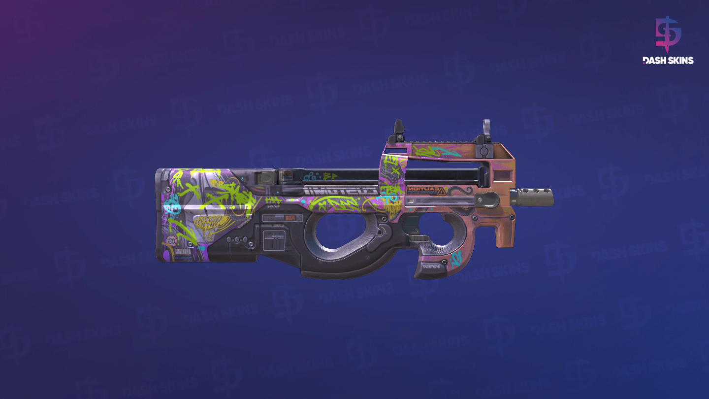 P90 | Neoqueen (Minimal Wear) - Backside Screenshot