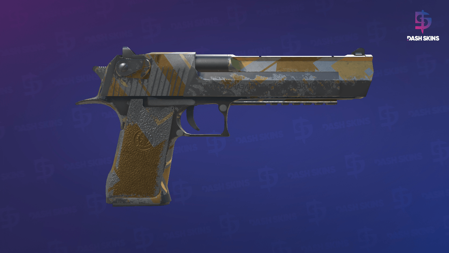Desert Eagle | Bronze Deco (Battle-Scarred) - Backside Screenshot